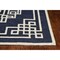 Homeroots 60 x 84 in. Navy Ivory Wool Rug 374679 - alternate 5